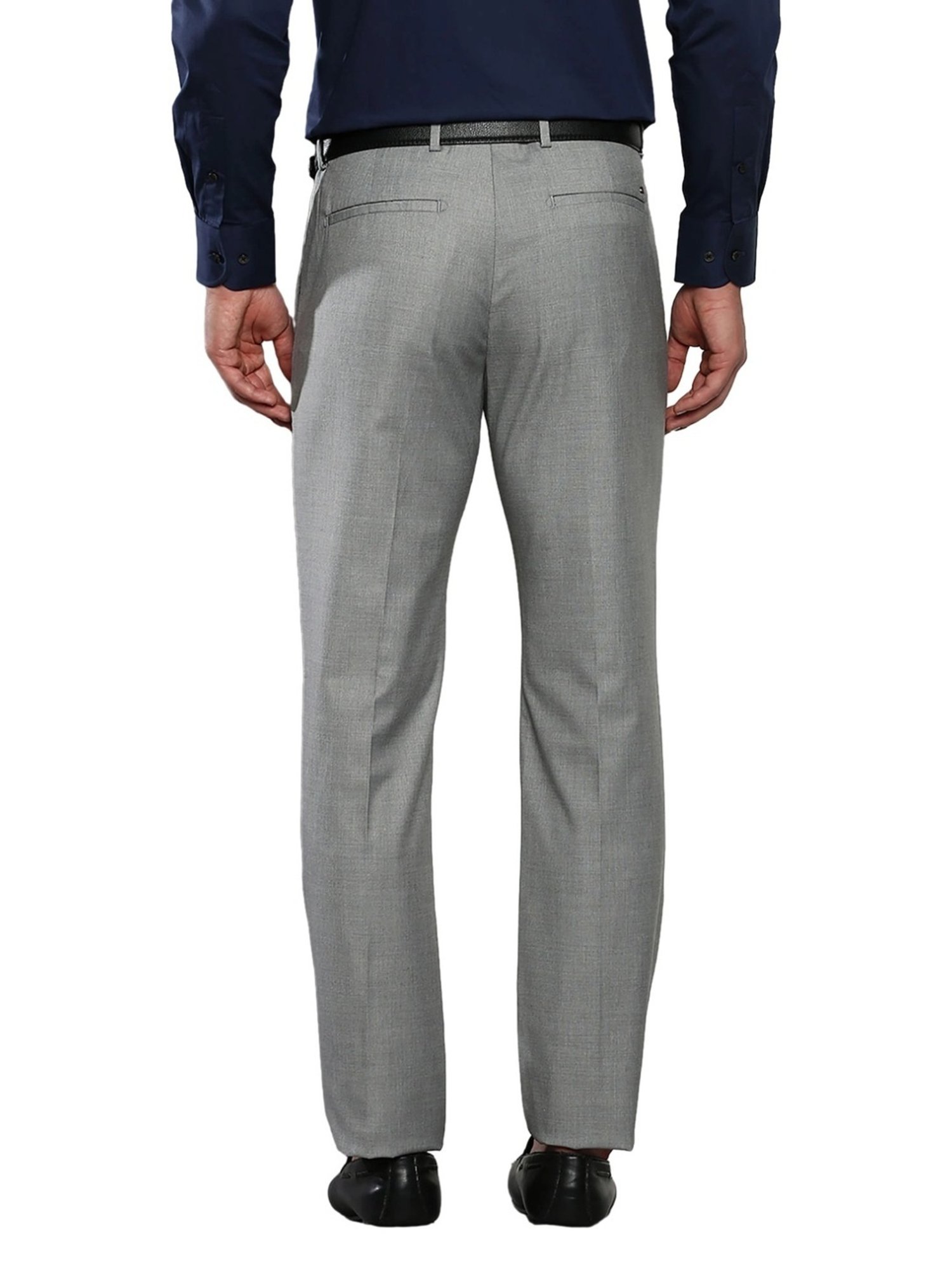Tommy Hilfiger Pale Liquid Grey Regular Fit Trousers