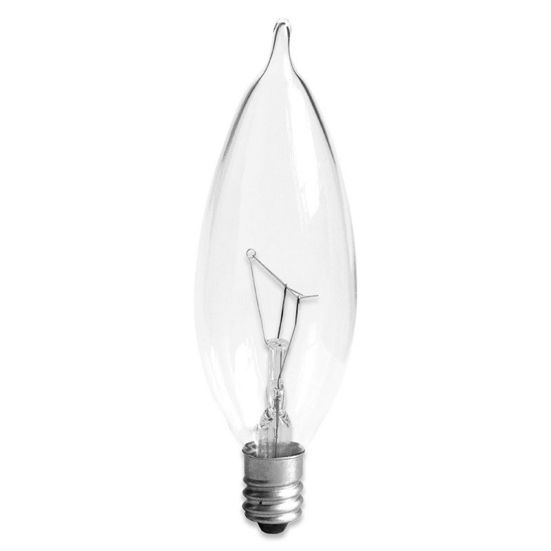 General Electric VintaDeco CAC Spiral Clear LED Light Bulb White