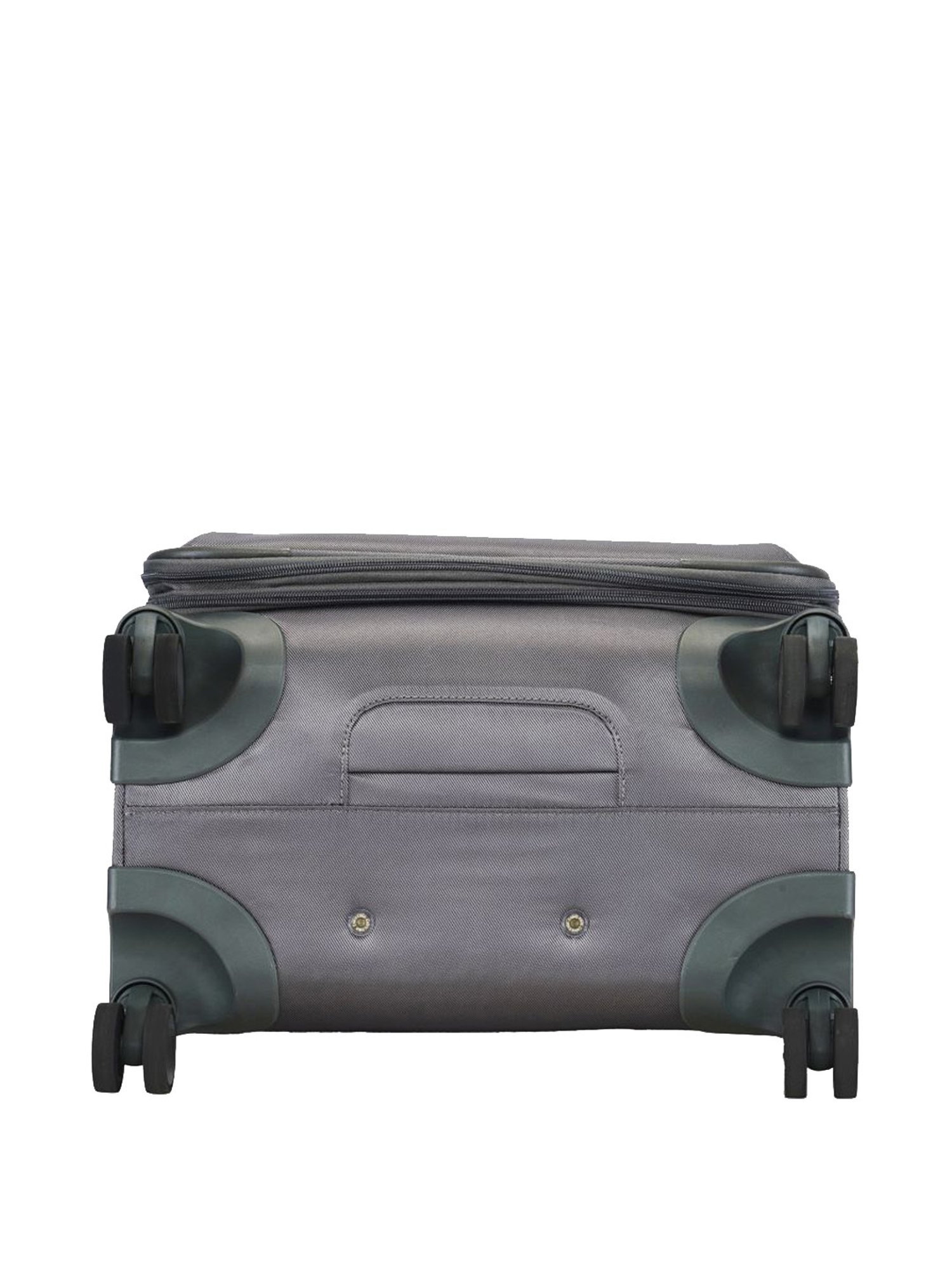 Calvin Klein Escape Charcoal Solid Soft Medium Trolley Bag - 69 Cms