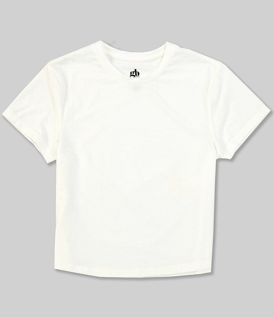 GB GB Girls Active Big Girls 7-16 Short Sleeve Tie-Dye Tee