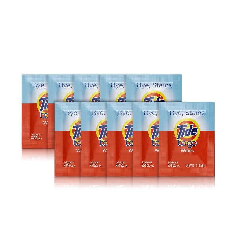 Tide To Go Instant Stain Remover Wipes - 10ct