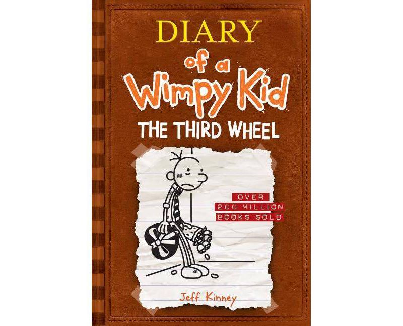 Wimpy Kid Third Wheel - by Jeff Kinney (Hardcover)