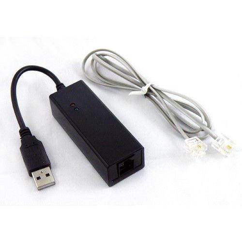 USB 56K External Voice Fax Data Modem V.90 V.92 Win7 32/64 Bit XP