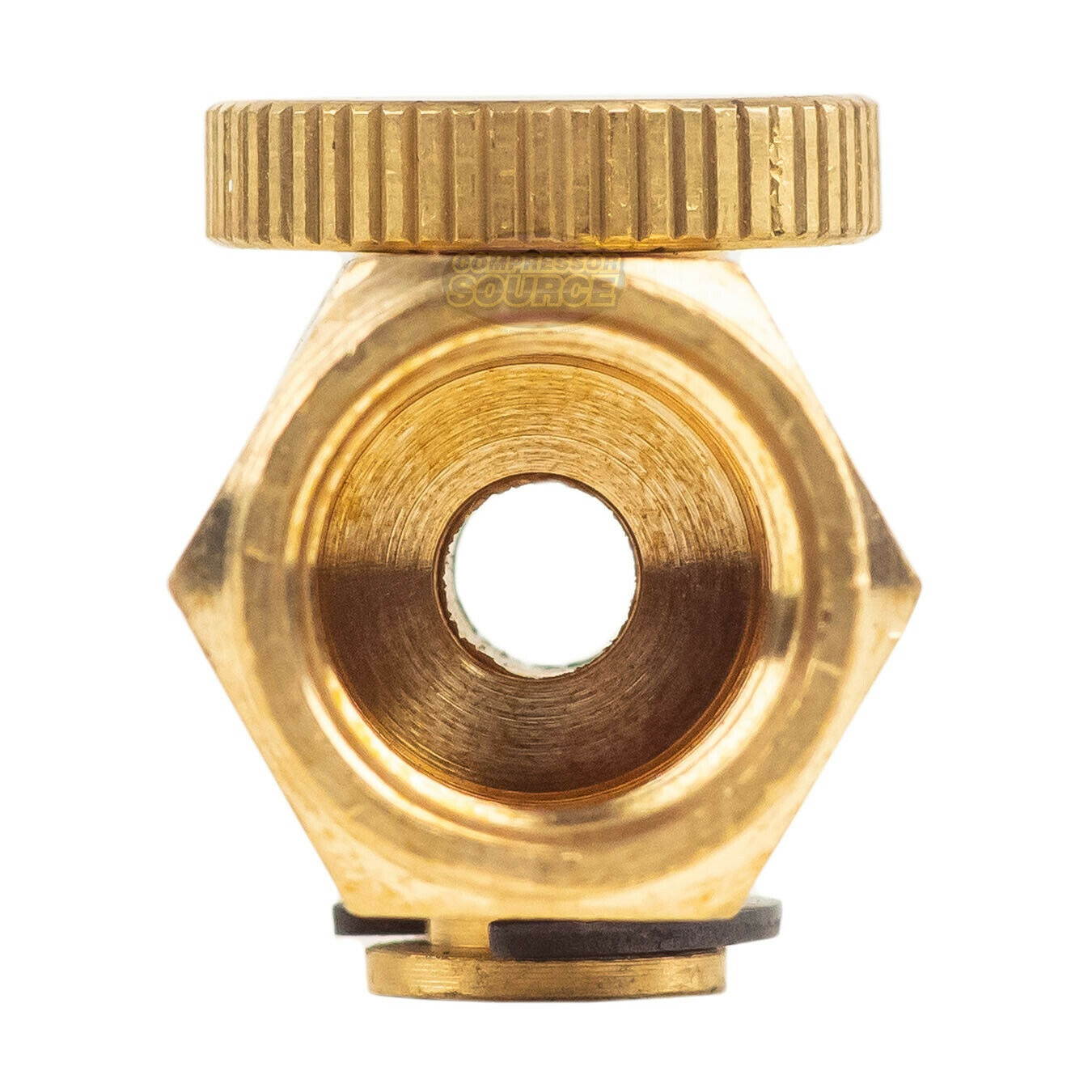 5PC 1/4 NPT Inline Regulator Solid Brass Compressed Air Pressure Valve Tool Mini