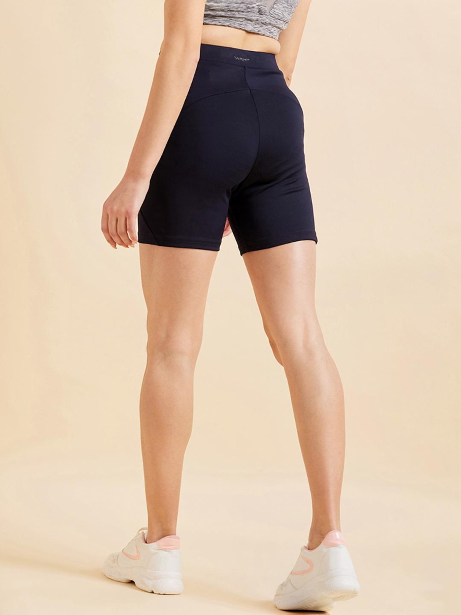 Sweet Dreams Navy Regular Fit Sports Shorts