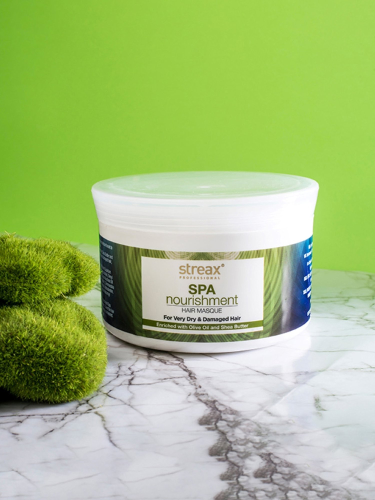 Streax Professional Spa Nourishment Hair Masque with Olive Oil - 200 gm