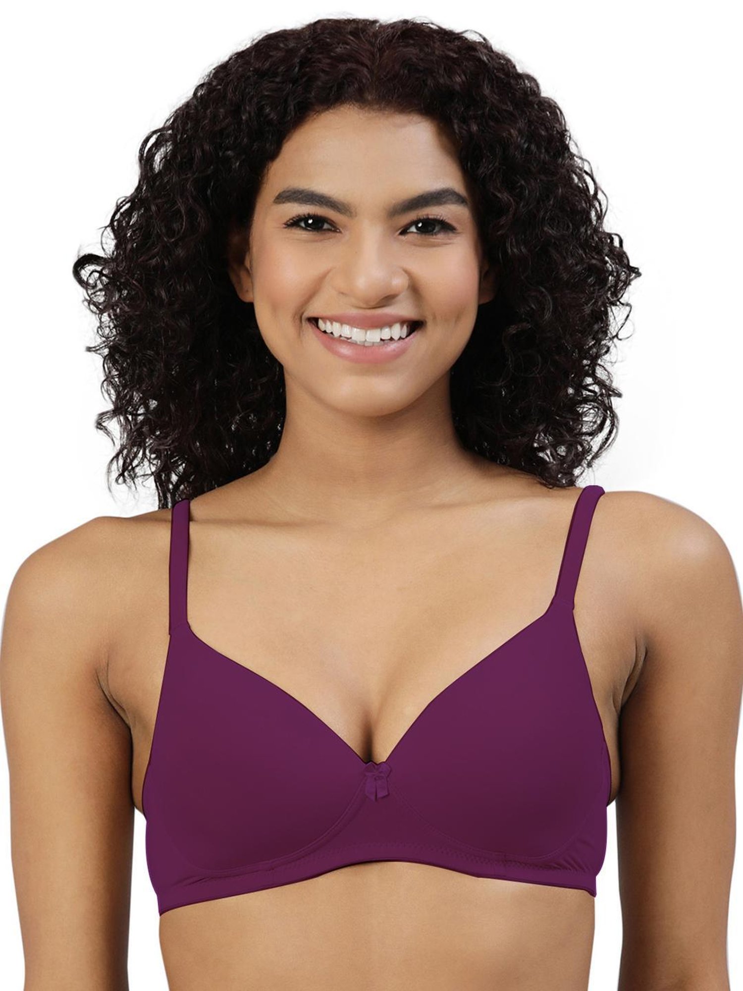BLOSSOM Wine Medium Coverage Everyday Bra