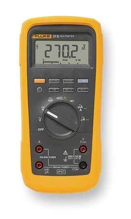 FLUKE FLUKE-27 II Digital Multimeter,1000V,10A,50 MOhms