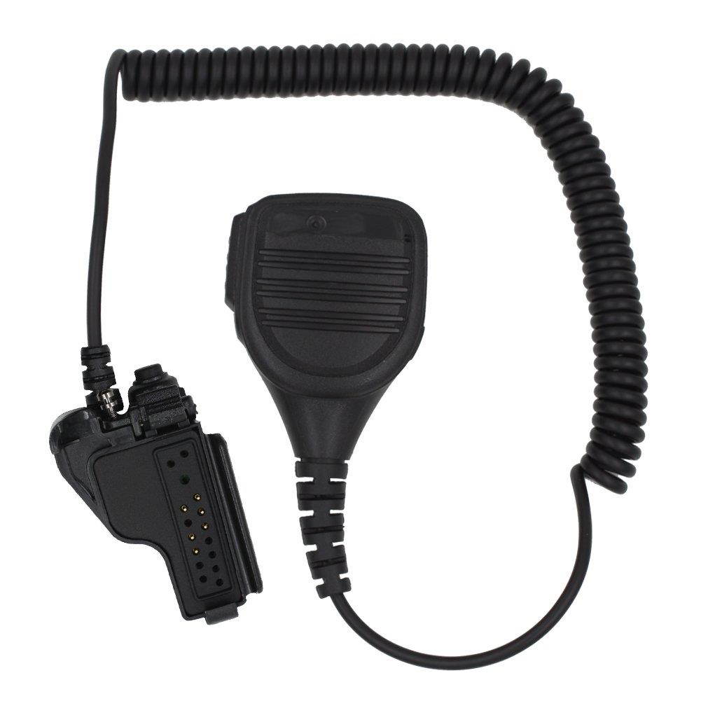 AOER Lapel Shoulder Mic for MOTOROLA HT1000 JT1000 MT2000 GP900 MTX900 MTX1000 XTS2000 MTX2500 XTS3000 XTS3500