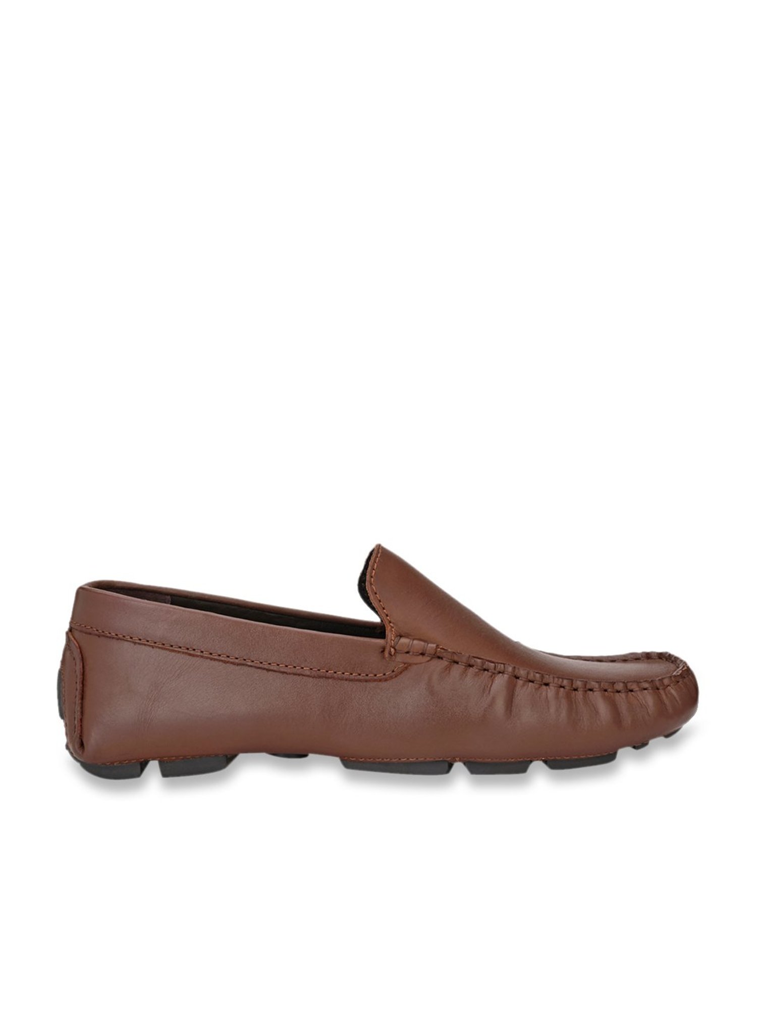 Delize Men's Brown Casual Loafers