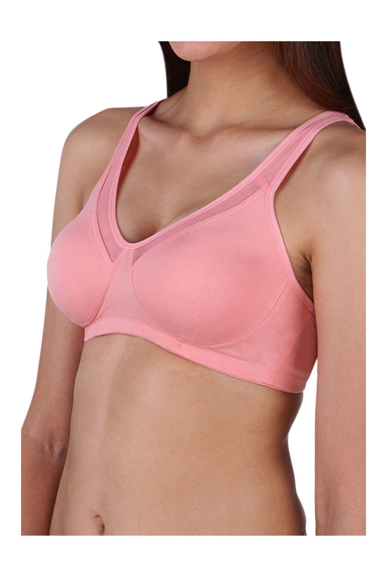 Candyskin Pink Non Wired Non Padded T-Shirt Bra