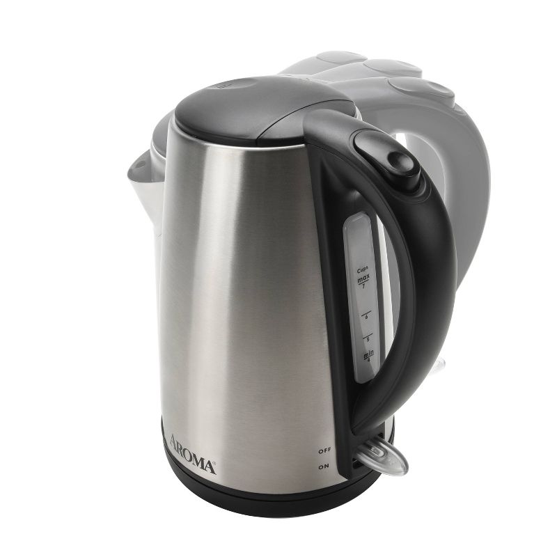 Aroma 1.7L Electric Kettle - Stainless Steel