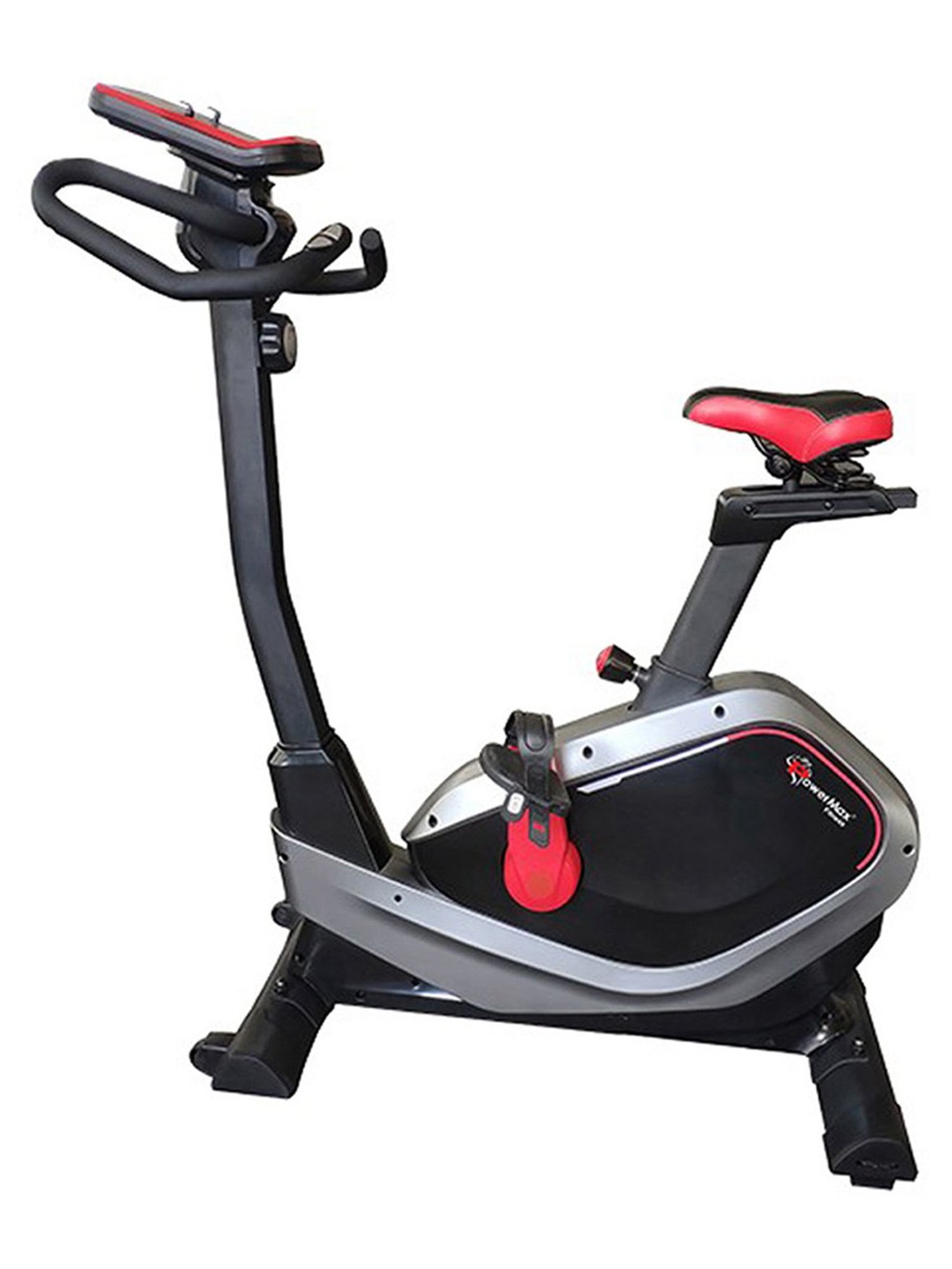 PowerMax Fitness BU-650 Upright Bike (Black)