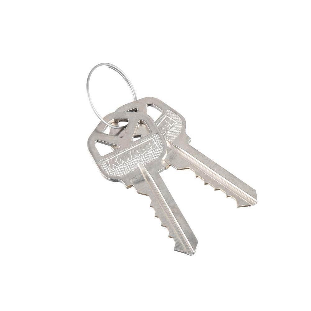 Kwikset Polished Brass Single Cylinder Deadbolt with SmartKey Security