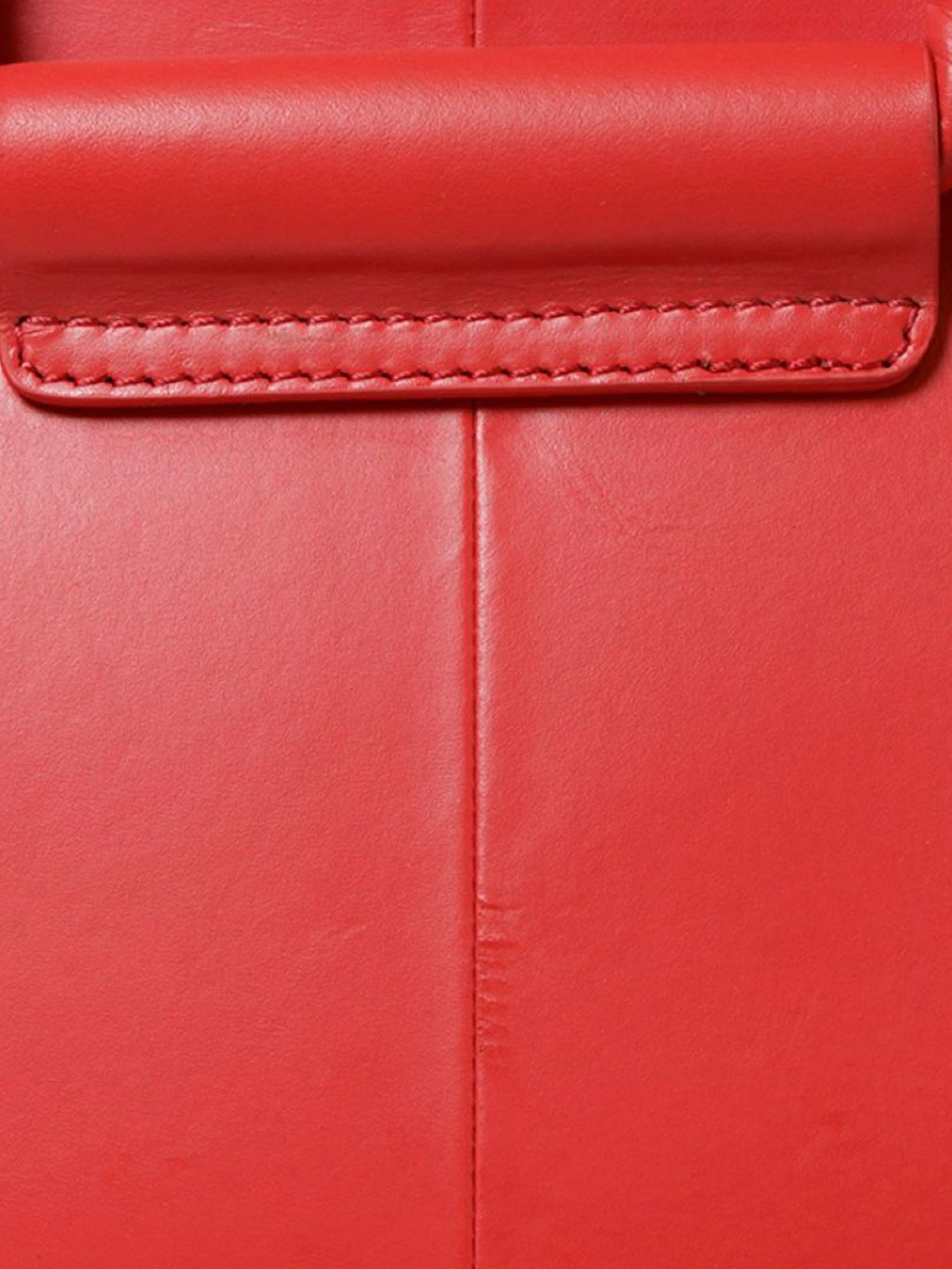 RI2K London Red Leather Large Satchel Handbag