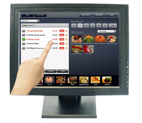 Angel POS Touch Screen 15-Inch POS TFT LCD TouchScreen Monitor