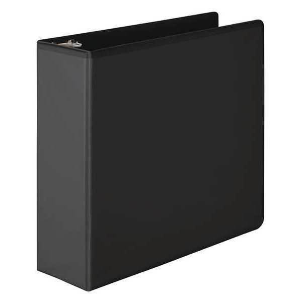 WILSON JONES W368-49NBPP 3" Round Ring Basic Binder, Black