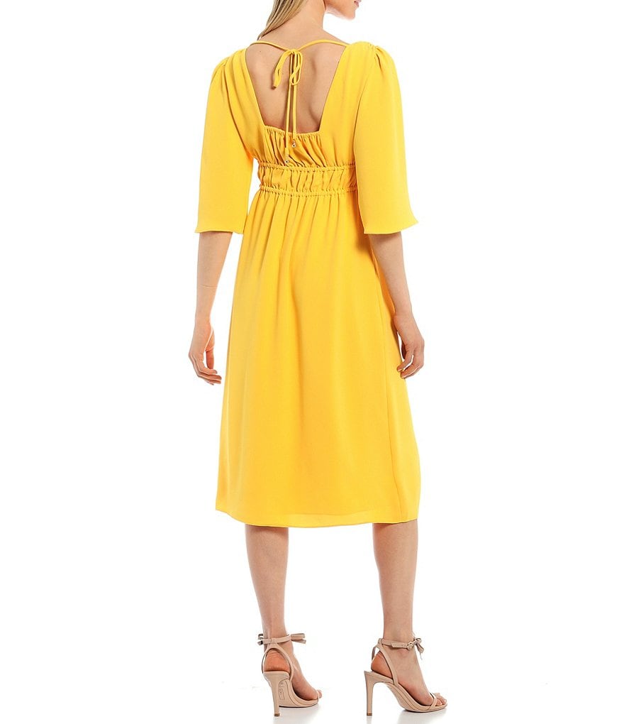 Cloth & Stone V-Neck Wide Leg Jumpsuit