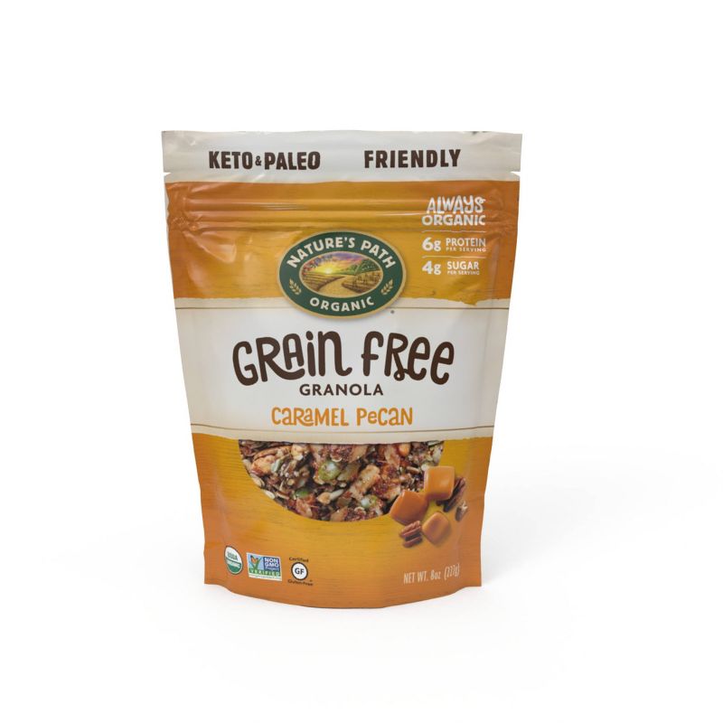 Nature's Path Grain Free Caramel Pecan Granola - 8oz