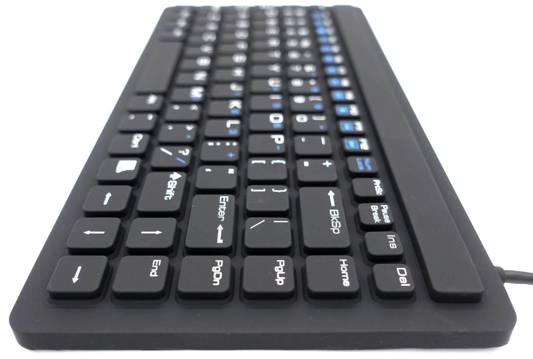 DSI Waterproof Mini Keyboard Industrial IP68 Silicone IKB88