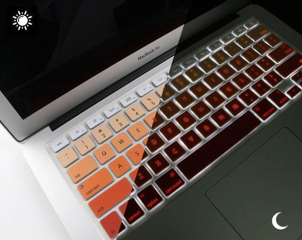 All-inside Orange Ombre Keyboard Skin for MacBook Pro 13" 15" 17" (with or without Retina Display) / MacBoook Air 13"