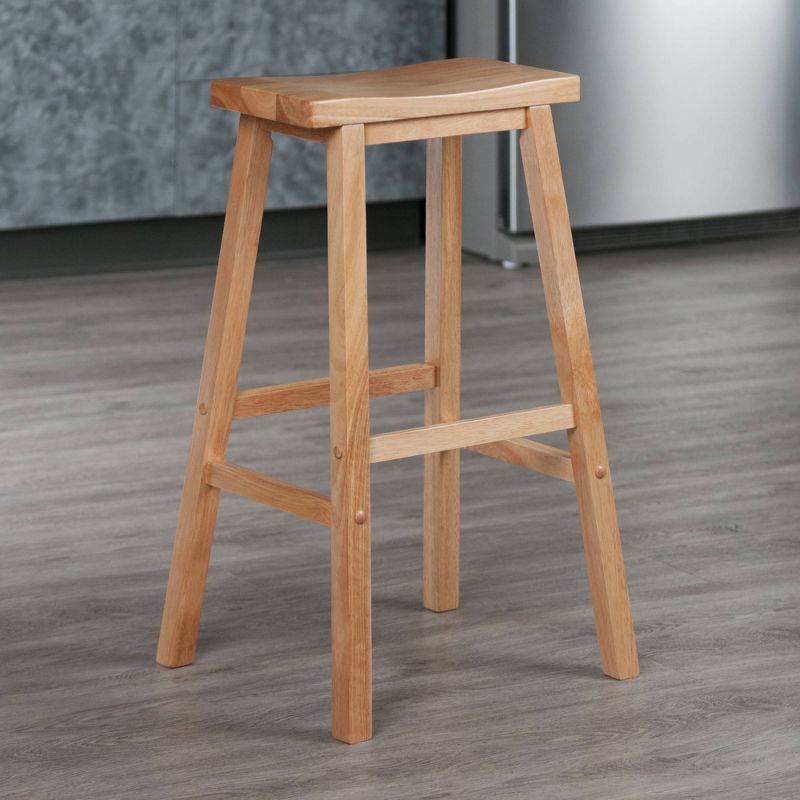 29" Satori Saddle Seat Barstool - Beech - Winsome