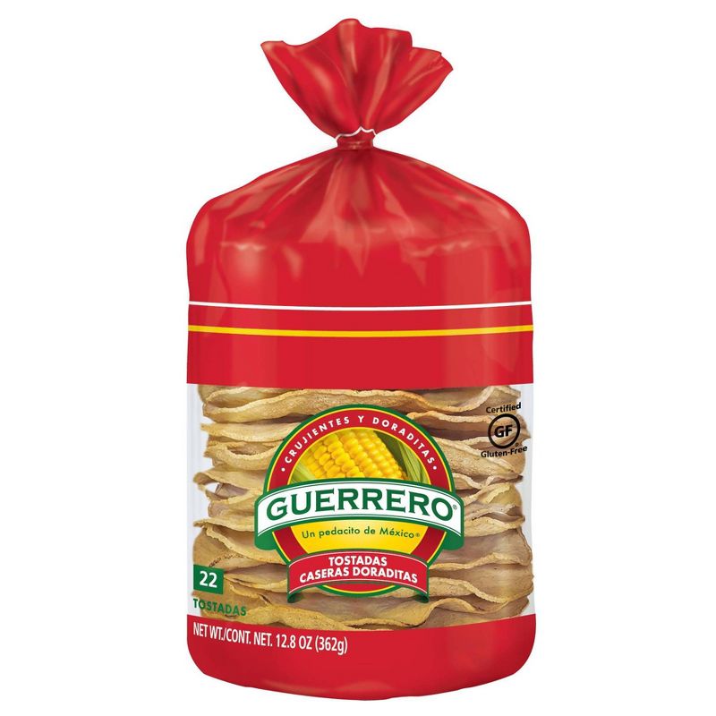 Guerrero Caseras Doraditas Tostadas - 12.8oz/22ct