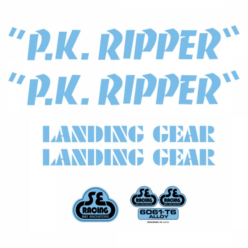 Se Bikes PK Ripper Decal Set Sticker/Decal