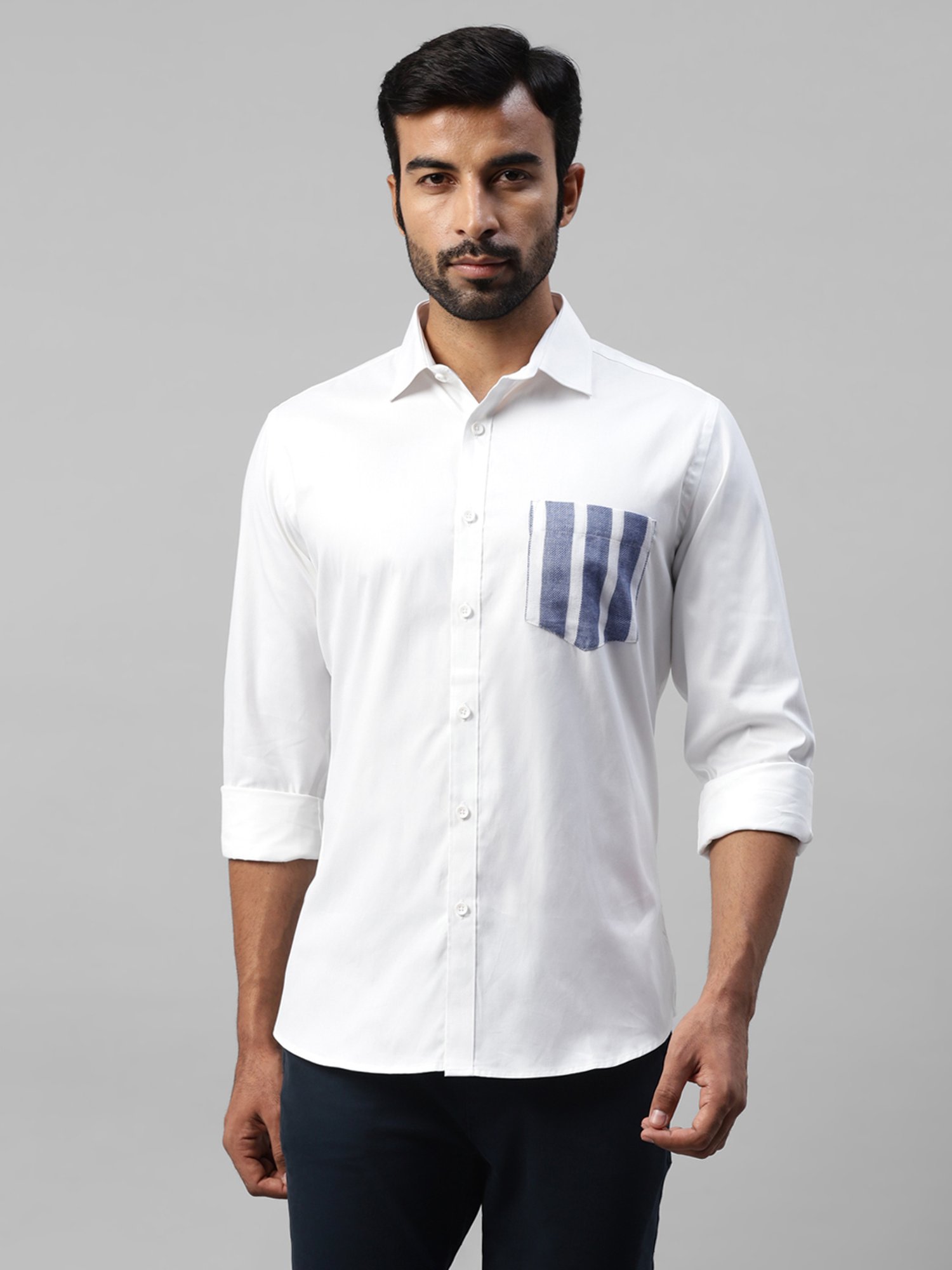 Don Vino White Slim Fit Shirt