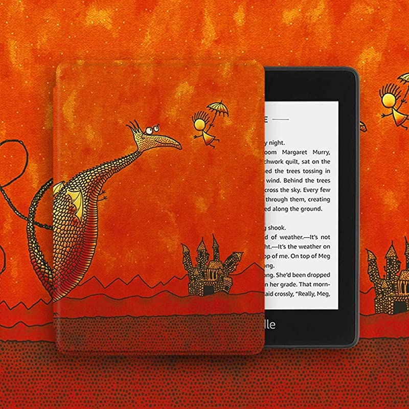 Water-Safe Case for All-New Kindle Paperwhite (10th Gen - 2018 Release only&mdash;Will Not fit Prior Gen Kindle Devices), Dragon