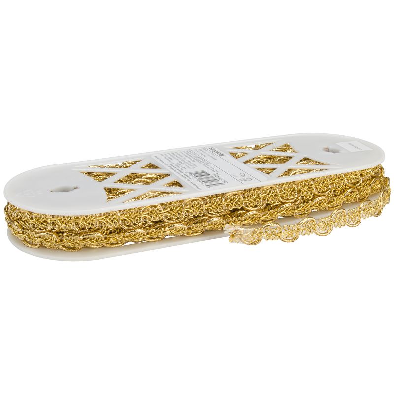Simplicity Passemente Gimp 3/4"X18yd-Metallic Gold