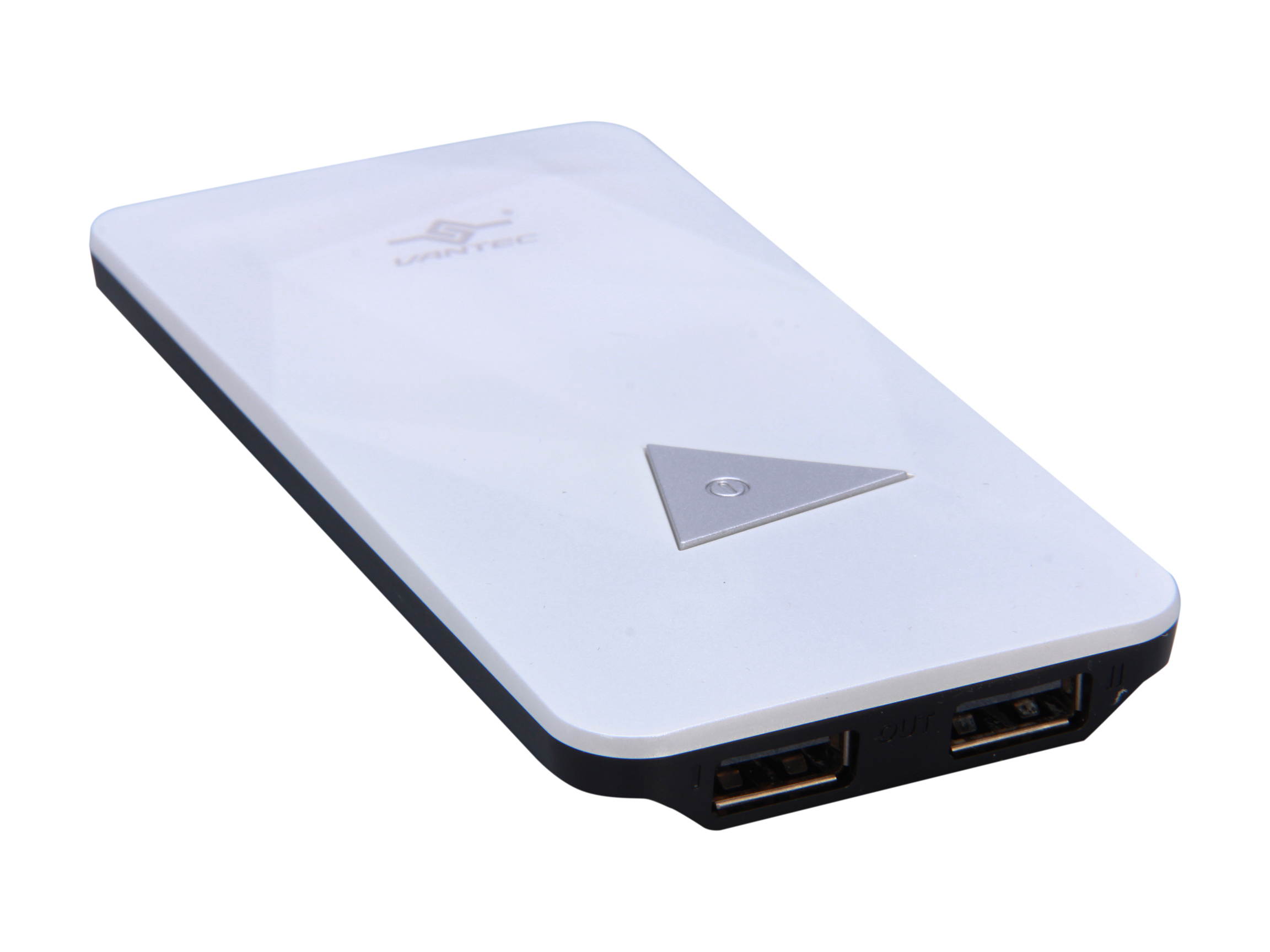 Vantec Power Gem White 3500 mAh Rechargeable Portable Battery VAN-350BB-WH