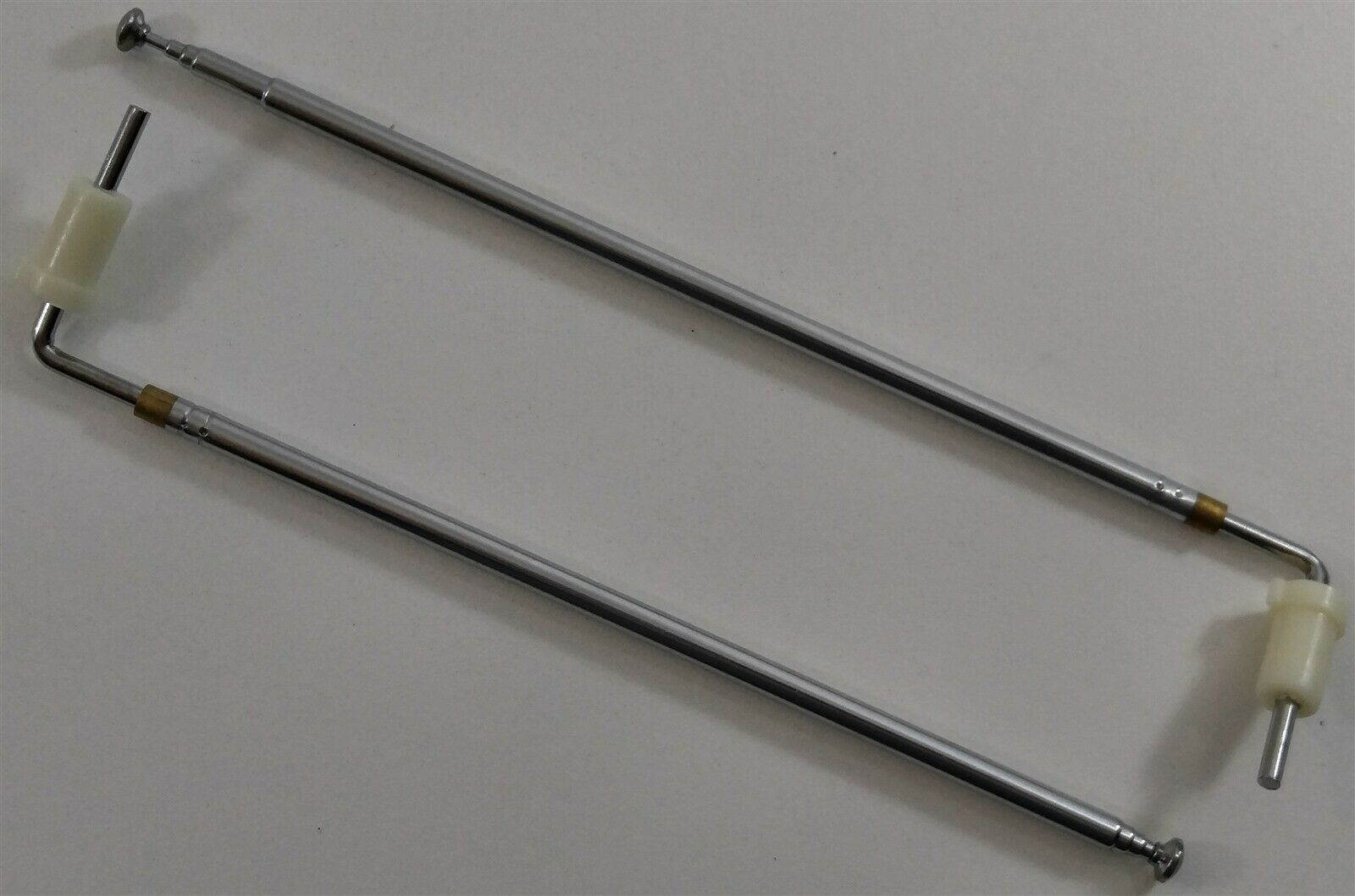 Lot of 2 Workman SCAN1 Push-in Motorola Connector Telescopic Scanner Antennas