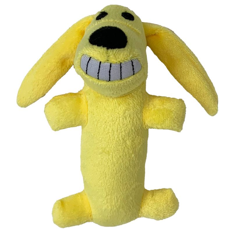 Multipet Loofa Easter Dog Toy - Yellow
