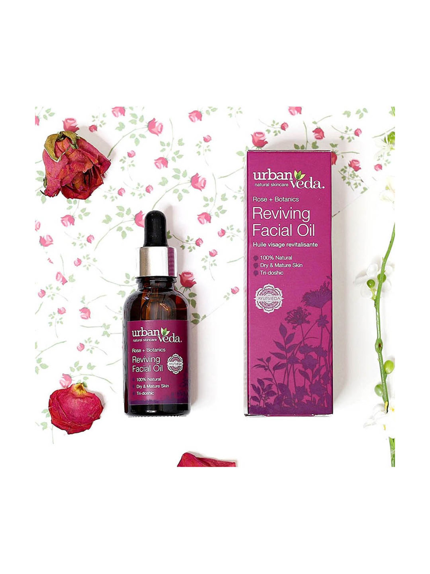 Urban Veda Reviving Rose Facial Oil - 30 ml