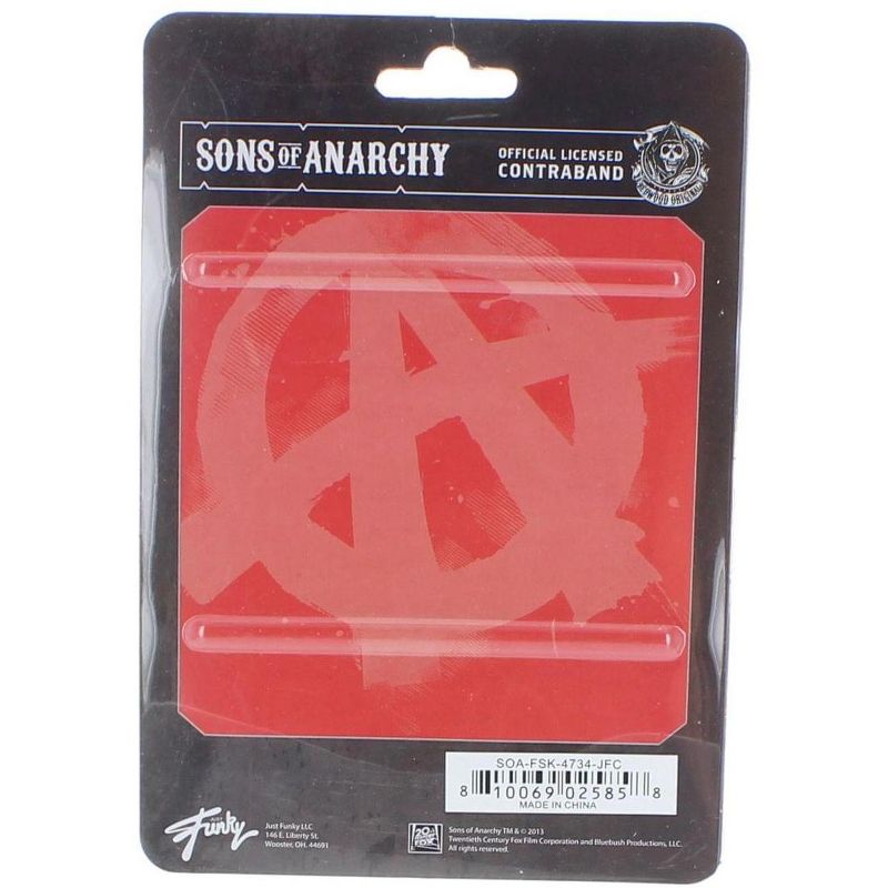 Just Funky Sons of Anarchy Gun Logo 6 oz. Flask
