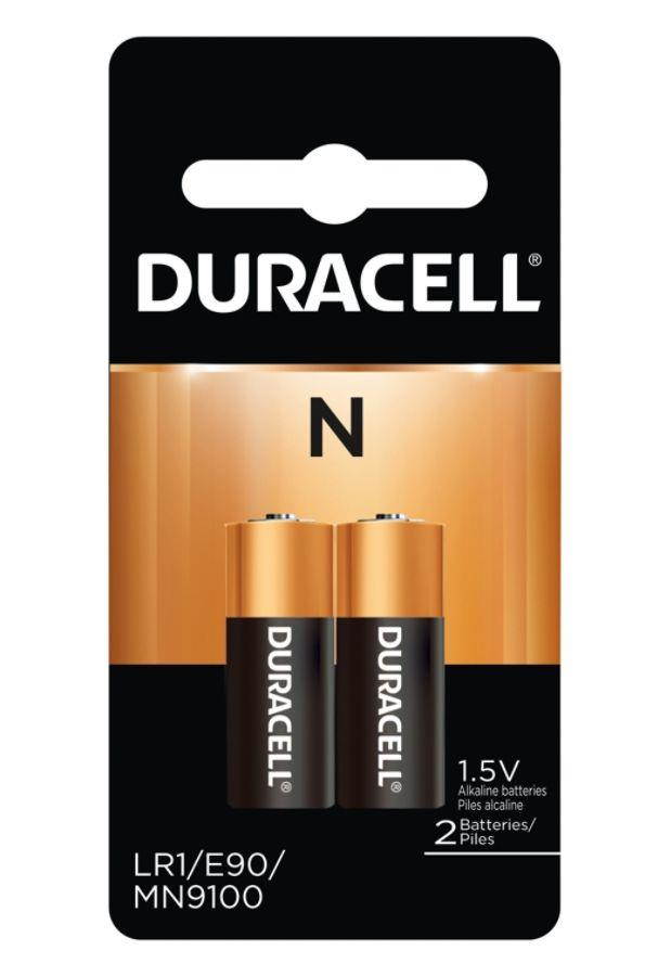 Duracell Coppertop Alkaline Medical Battery N 1.5V 2/Pk MN9100B2PK