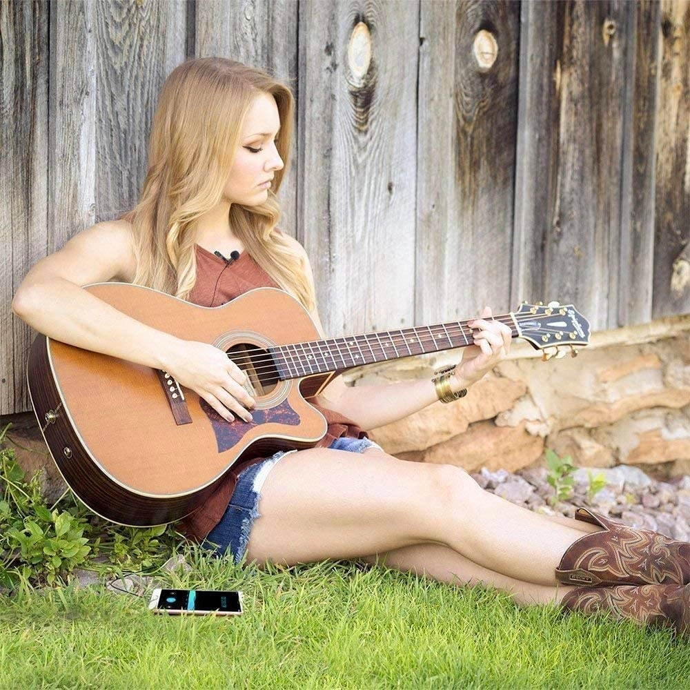 Multifunctional Loudspeaker Lavalier Clip/Lapel Clip Omnidirectional Condenser Microphone Wired Microphone is Suitable for Lightning Interface Equipment