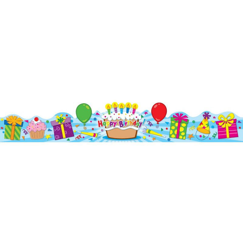 Carson Dellosa Birthday Crown, Blue, 24-1/2 x 6-1/4 Inches, pk of 30