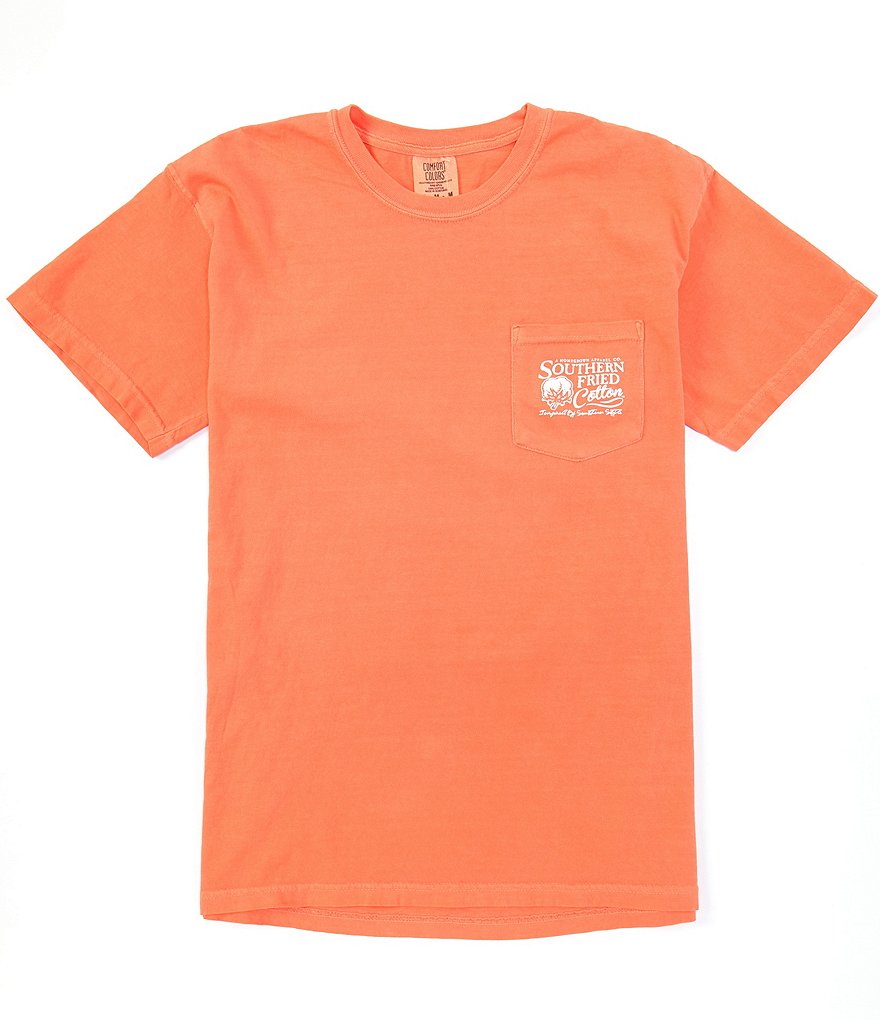 Southern Fried Cotton Men's Beach Bums Short-Sleeve Pocket Graphic Tee