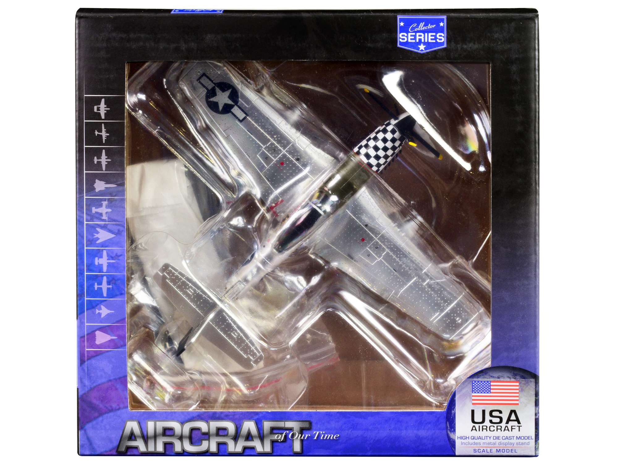 North American P-51D Mustang Fighter Aircraft "Lt. Col. McComas 118th Tactical Reconnaissance Squadron 23rd Fighter Group China" (1945) United States Army Air Force "Air Power Series" 1/48 Diecast Model by Hobby Master