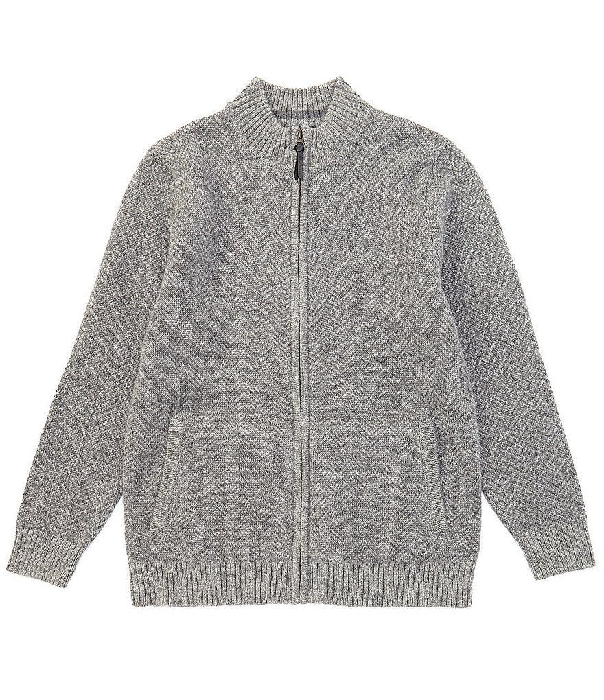 Pendleton Shetland Wool Full-Zip Sweater