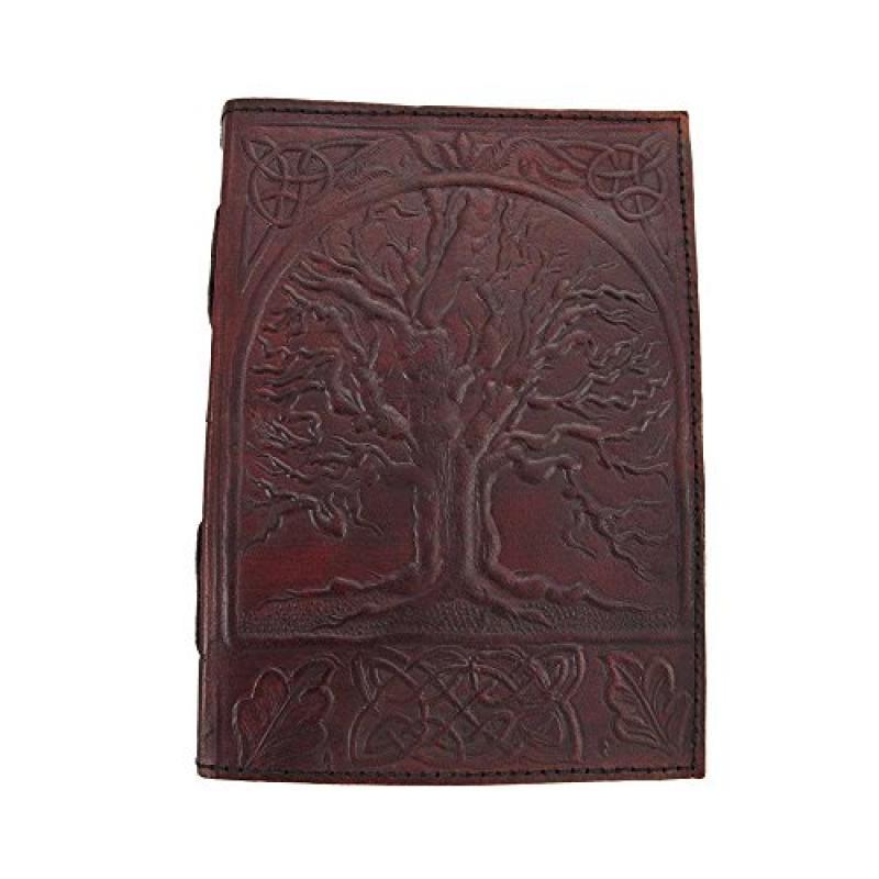 Collectible Leather Journal Medieval Tree of Life Diary (240 Pages)