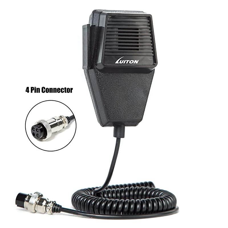 Microphone Speaker Noise Cancelling 4-Pin Mic Speaker Compatiable with 29NW Radio,Mic Speaker Replacement