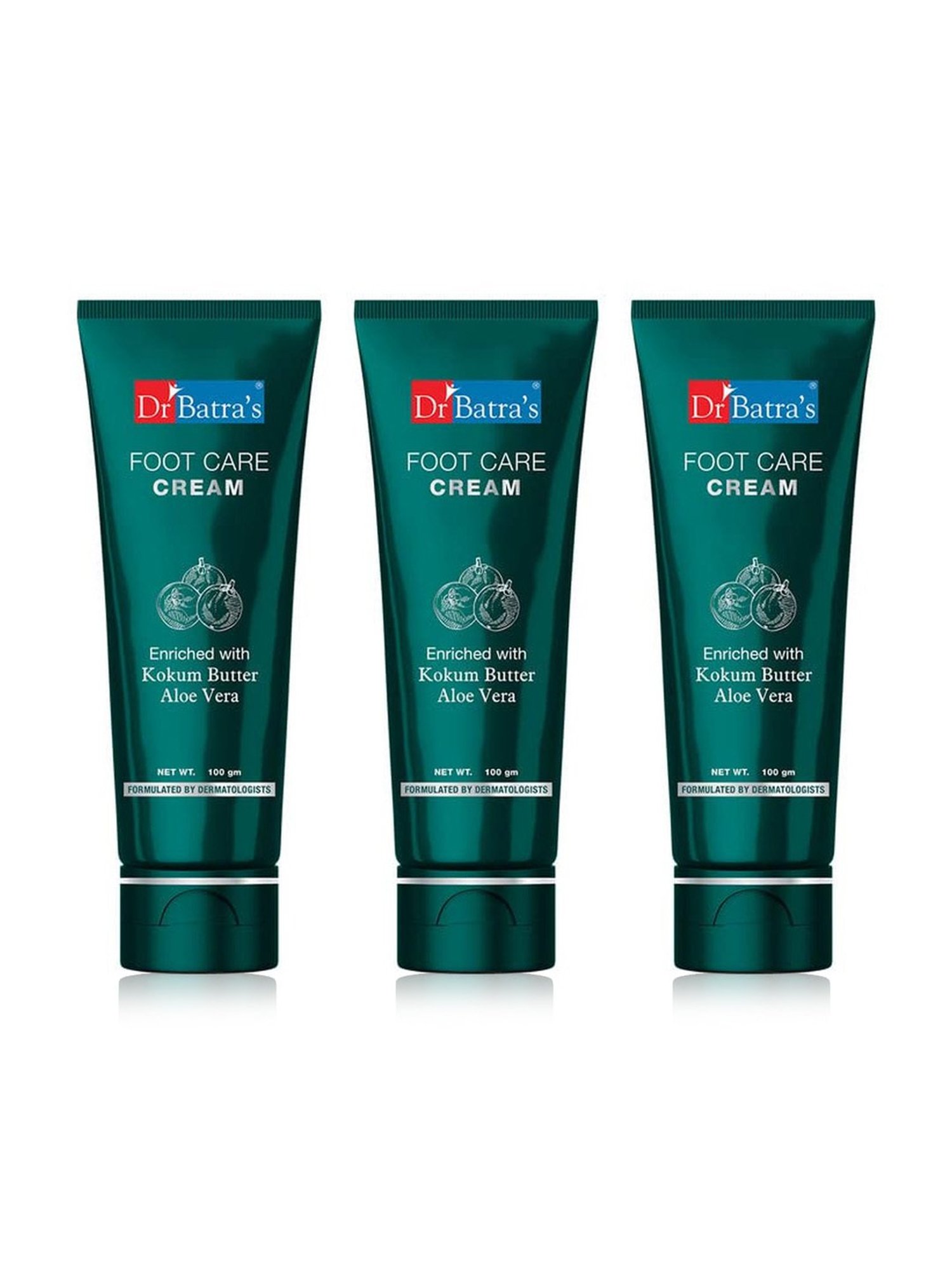 Dr. Batra's Foot Care Cream (Pack of 3)