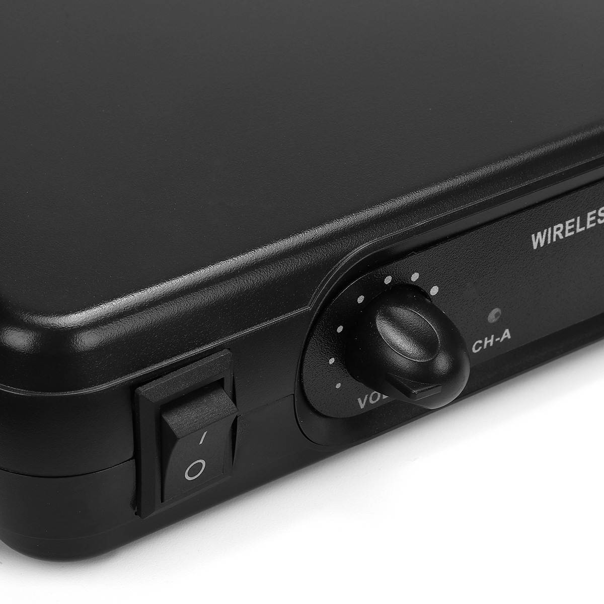 J.I.Y V-2 Dual Wireless Handheld VHF Microphone System LCD Display Mic Karaoke KTV Microphones Upgrade