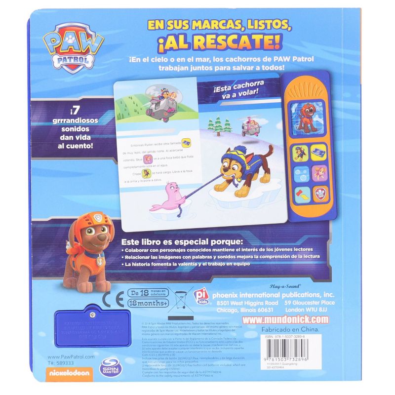 PAW Patrol Read Set Rescue LSB - Spanish (Paperback)