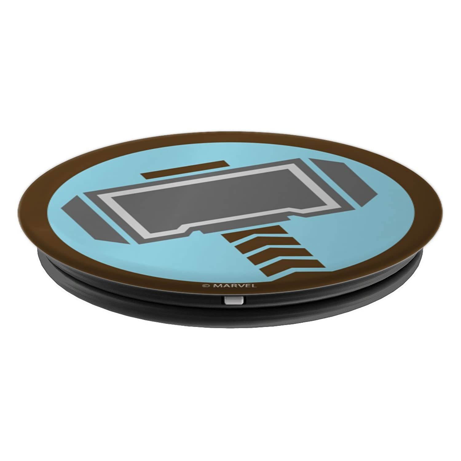 Marvel Thor Hammer Mjolnir Simple Icon PopSockets Grip and Stand for Phones and Tablets