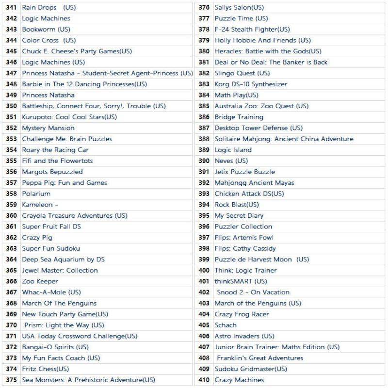 482 in 1 NDS Games Cartridge Gaming for Nintendo DS DS Lite DSi 3DS 2DS