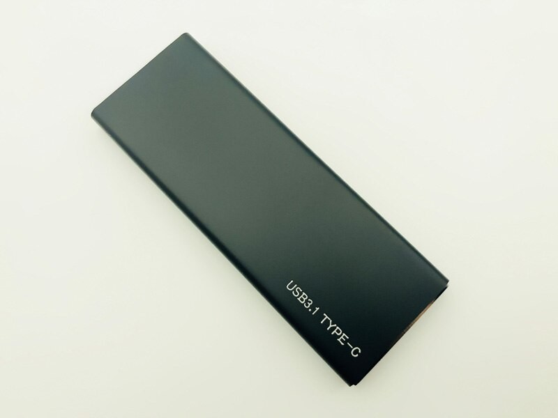 NVME PCIE USB3.1 HDD Enclosure Metal Case Type-C to M.2 NVME M Key SSD Case Adapter External Mobile Box for 2230-2280 SSD M2